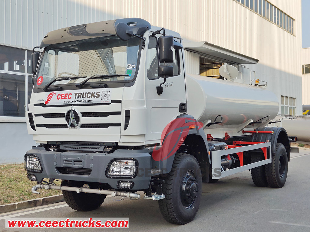 Beiben 1929 water bowser tanker truck