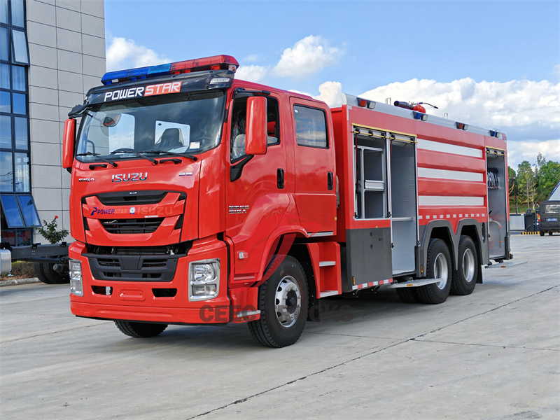 water tender fire ISUZU GIGA truck water tender fire ISUZU GIGA truck