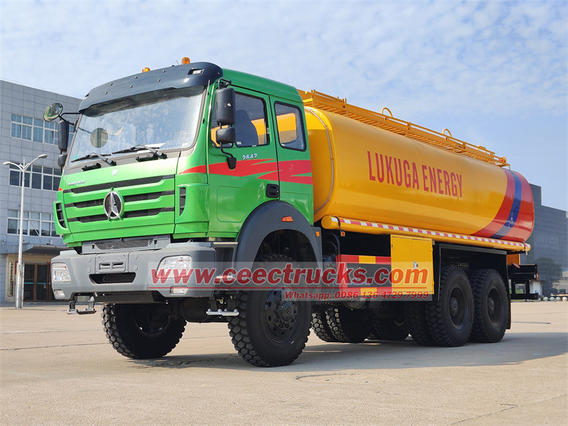 Beiben 22000L fuel transfer tank truck