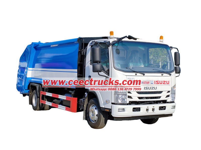 ISUZU NPR 10cbm garbage compactor truck ISUZU NPR 10cbm garbage compactor truck