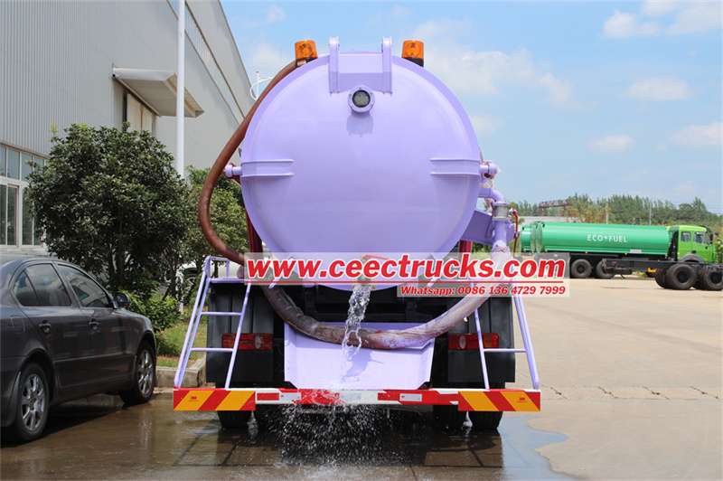 Isuzu sewage pump truck Isuzu sewage pump truck