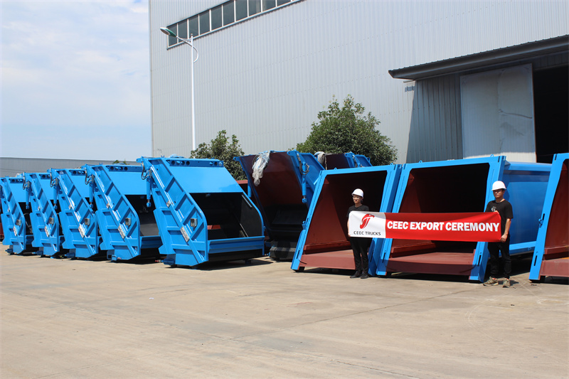 garbage compactor truck for export