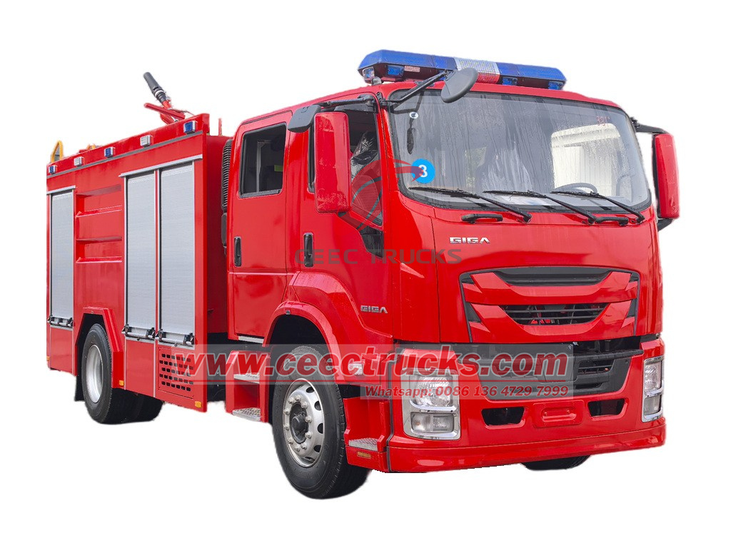 Isuzu fire truck Isuzu fire truck