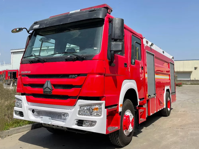 Howo 4x2 fire fighting truck Howo 4x2 fire fighting truck