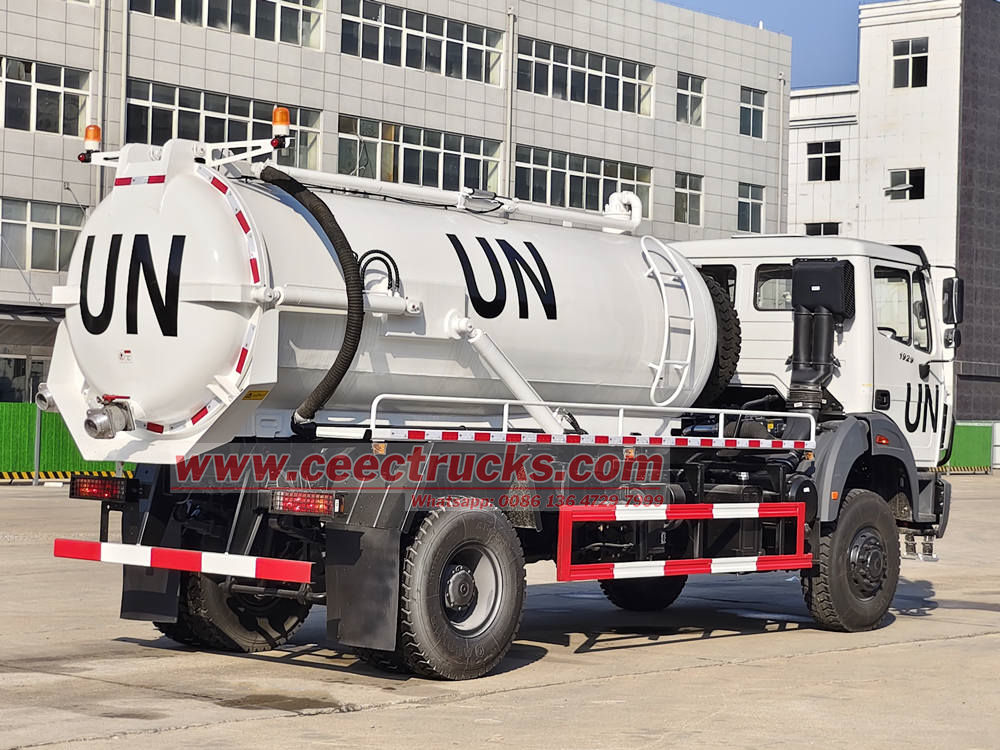 Beiben vacuum suction truck