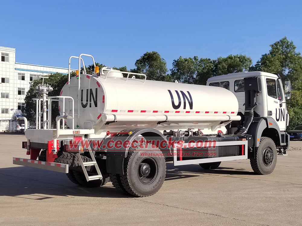 Beiben 4X4 mobile water bowser