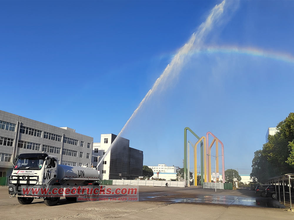 Beiben off-road water bowser truck