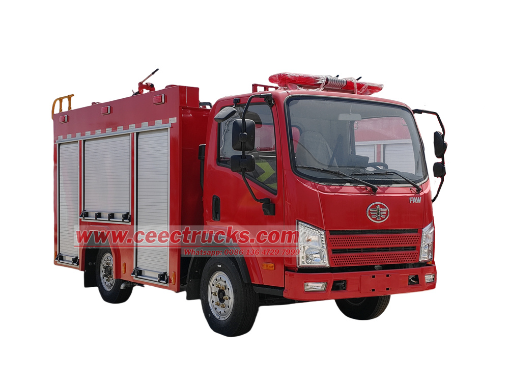 FAW 3,000 liters industrial fire pumper (1) FAW 3,000 liters industrial fire pumper (1)