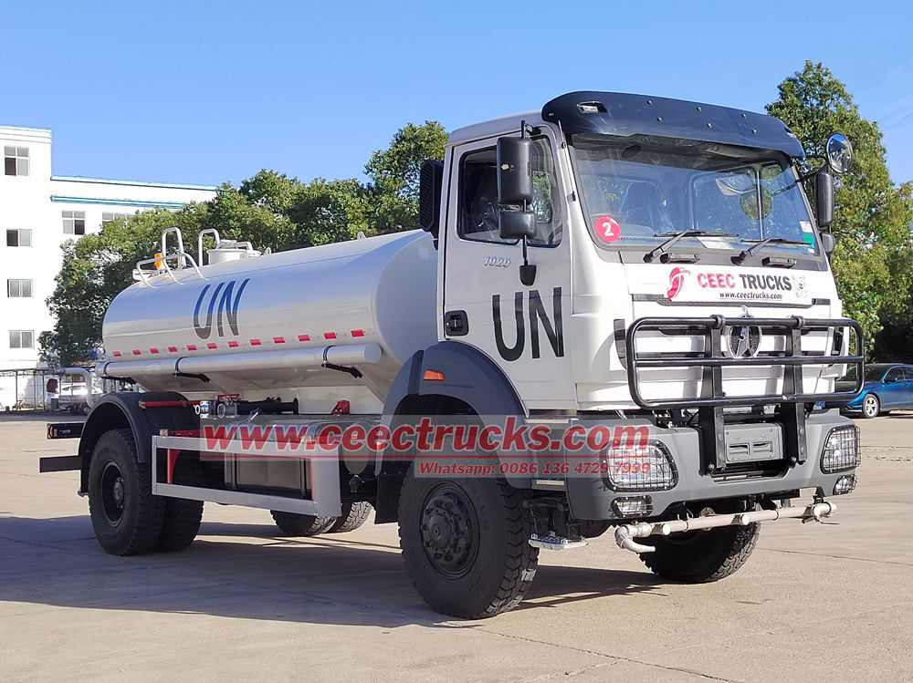 Beiben water tanker truck