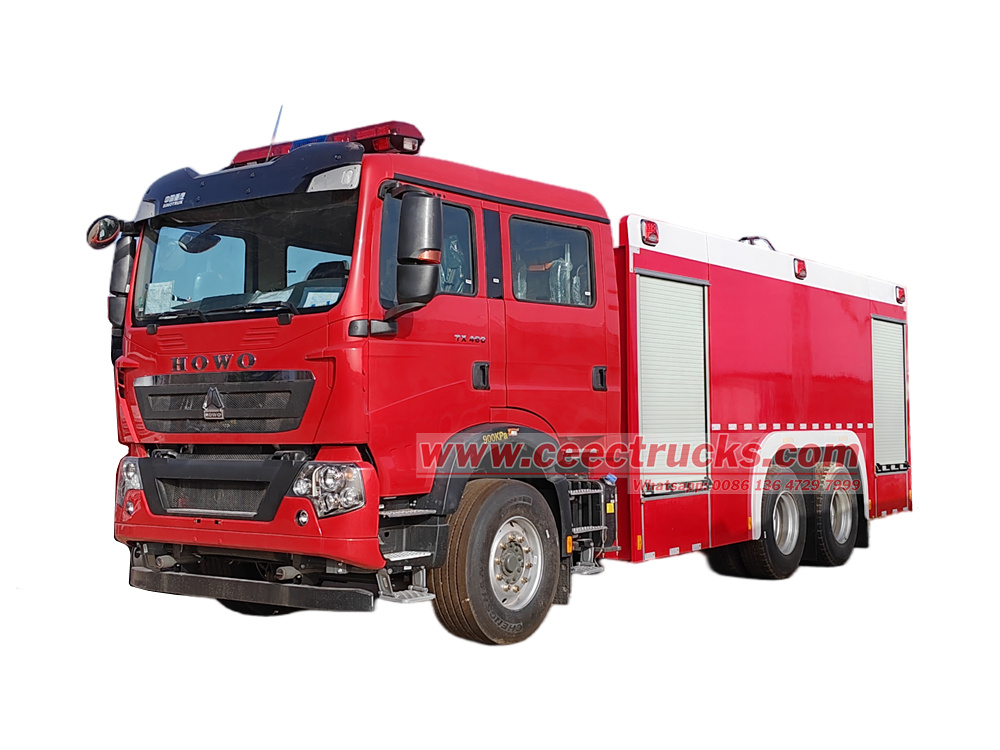 HOWO 6x4 heavy rescue apparatus fire truck HOWO 6x4 heavy rescue apparatus fire truck