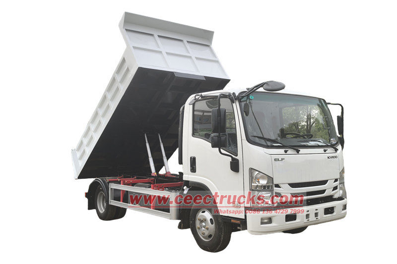 Isuzu dump lorry truck