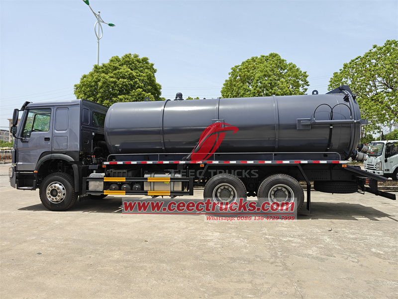 HOWO heavy duty cesspool emptier truck HOWO heavy duty cesspool emptier truck