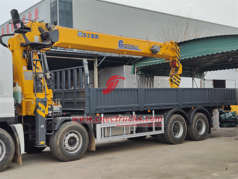 Isuzu 6WG1 520HP heavy duty loader crane truck