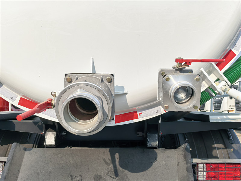 Rear discharge valve DN100 and DN150