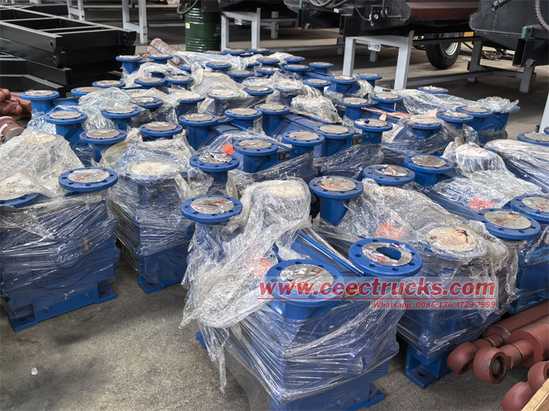 2BE204 vacuum pump and transfer gear