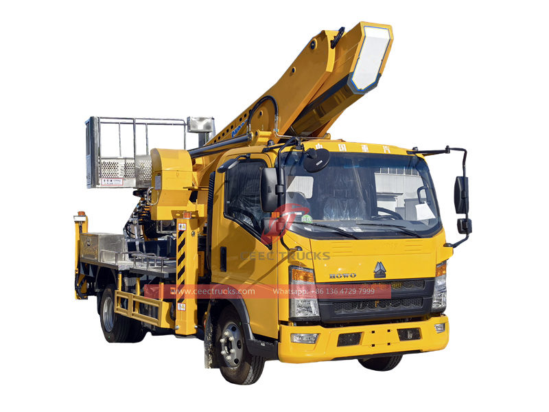 Howo 22m aerial platform truck