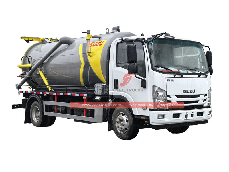 Howo 4x2 sewage tank truck