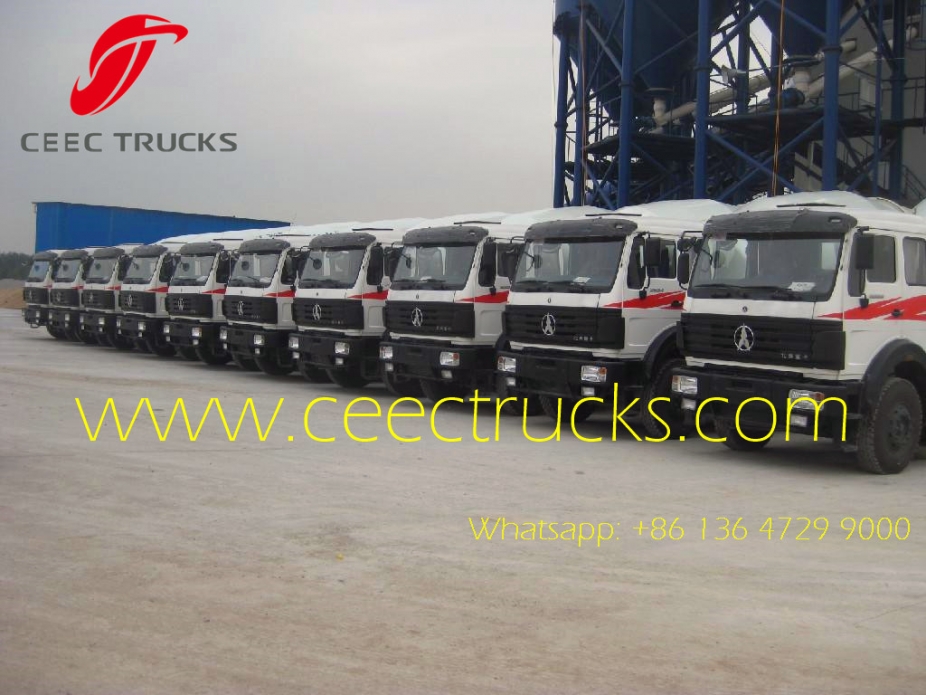 North benz 14 CBM 340HP concrete mixer truck