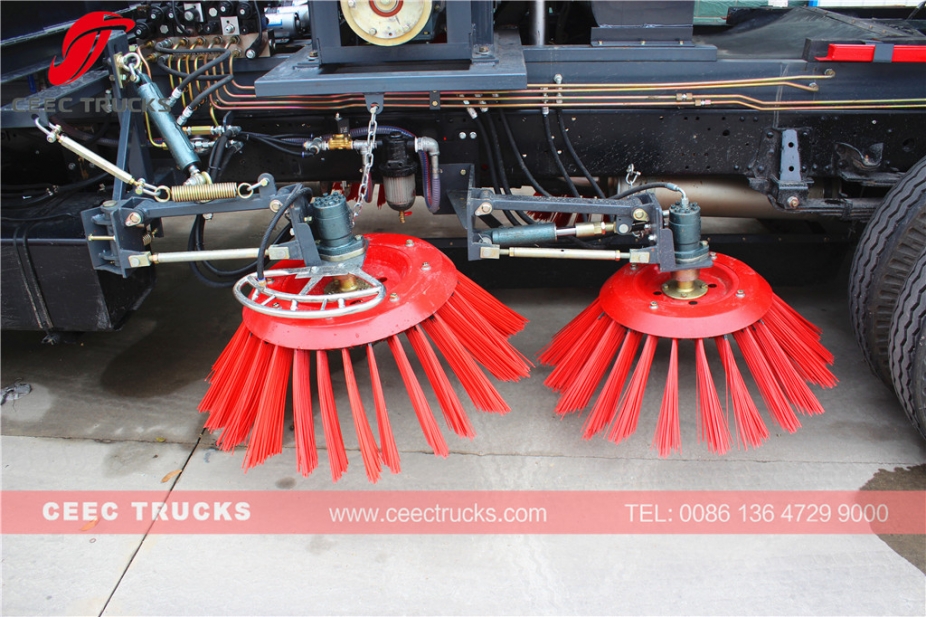 รถบรรทุกกวาดถนน Dongfeng 4000L