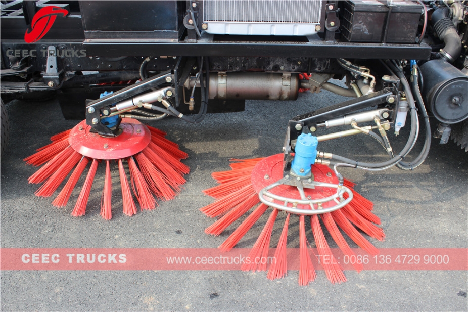 รถบรรทุกกวาดถนน Dongfeng 4000L