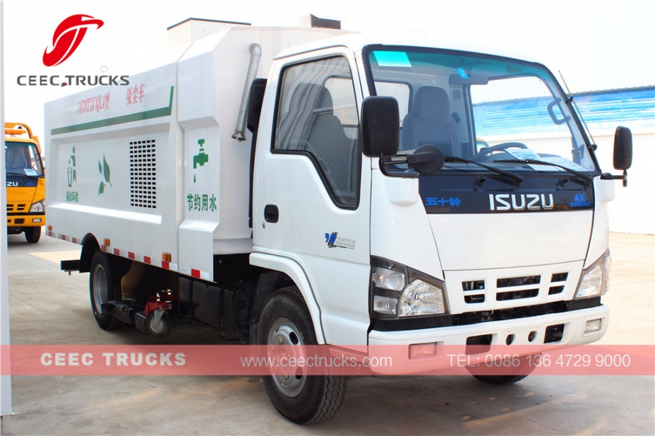 รถกวาดถนนดูดฝุ่น ISUZU 5 CBM