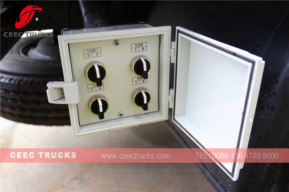 รถกวาดถนน Dongfeng 12,000L