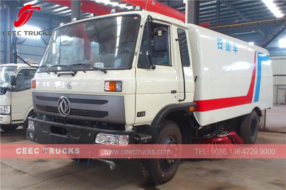 รถบรรทุกกวาดถนน Dongfeng 10,000L