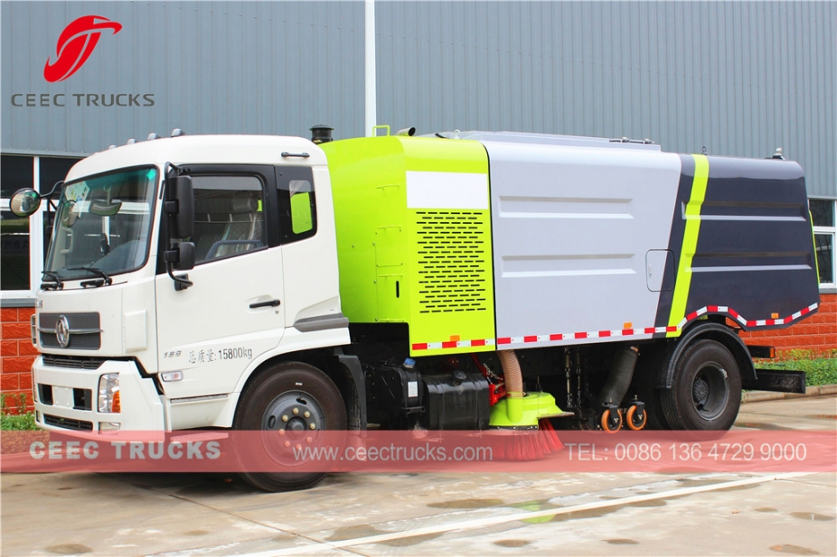 รถกวาดถนน Dongfeng 12,000L