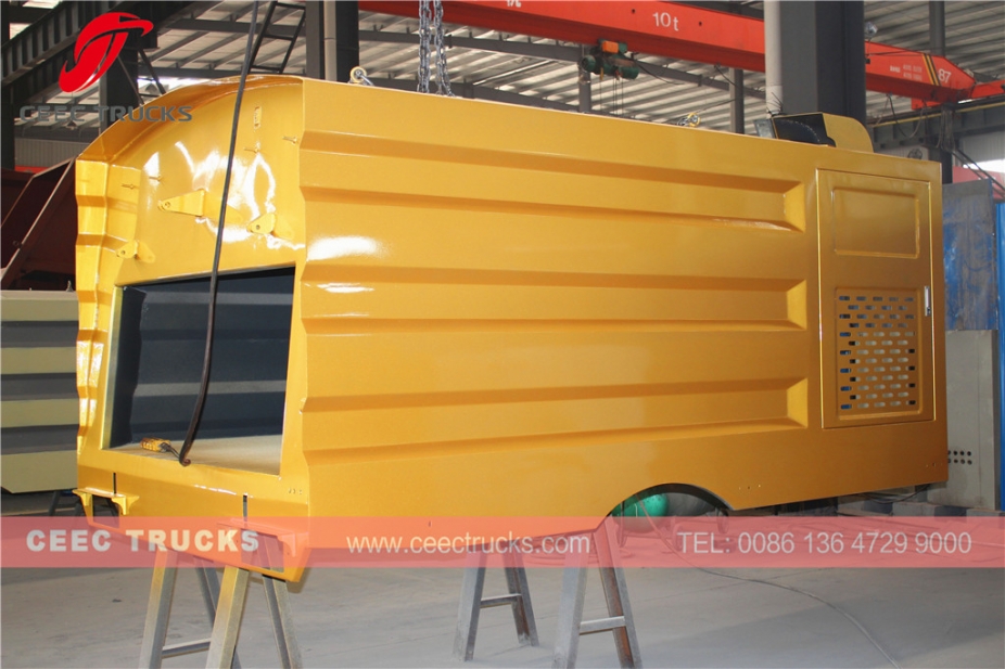 โครงสร้างรถกวาดถนนขนาด 5,000 ลิตร