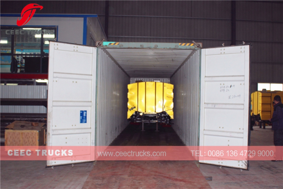 โครงสร้างรถกวาดถนนขนาด 5,000 ลิตร