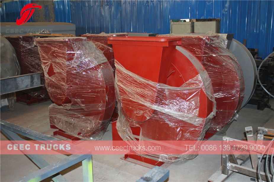 โครงสร้างรถกวาดถนนขนาด 5,000 ลิตร