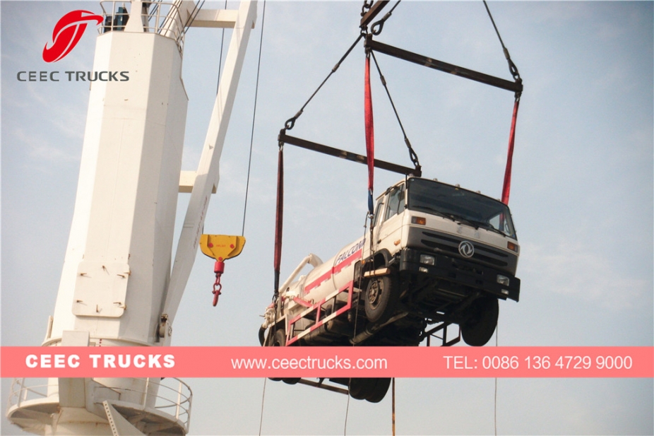 รถบรรทุกถังสูญญากาศ Dongfeng 10,000L