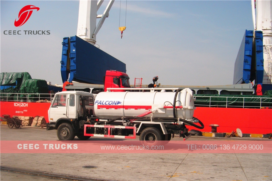 รถบรรทุกถังสูญญากาศ Dongfeng 10,000L