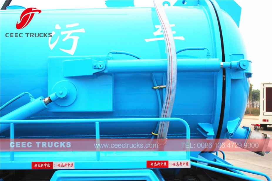 รถบรรทุกดูดส้วม Dongfeng 8,000L