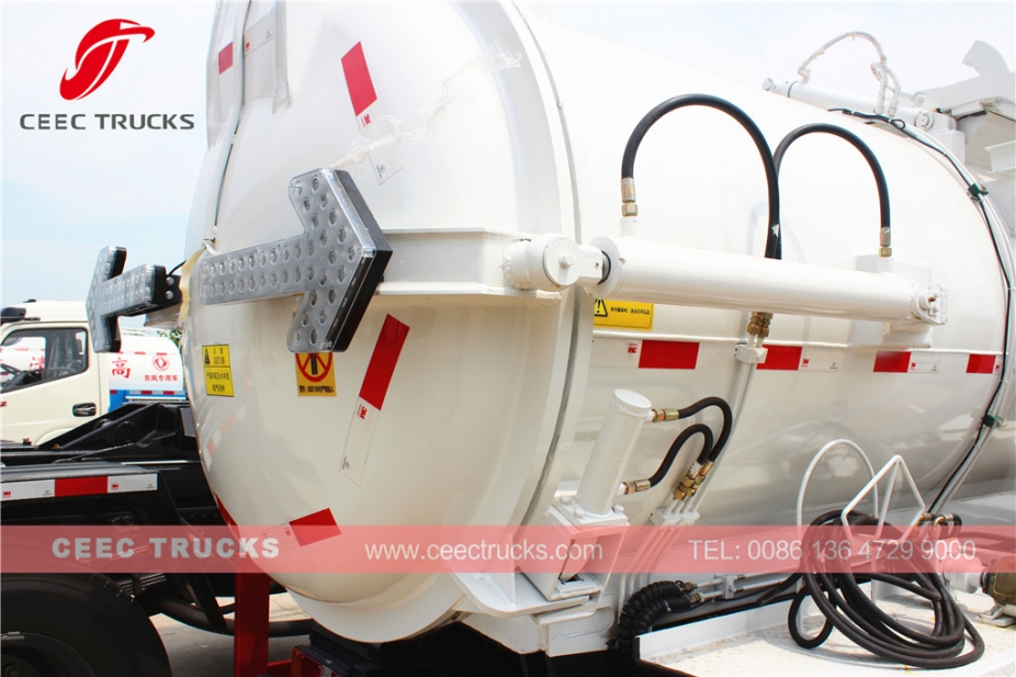 รถบรรทุกขยะครัว อีซูซุ 4,000 ลิตร