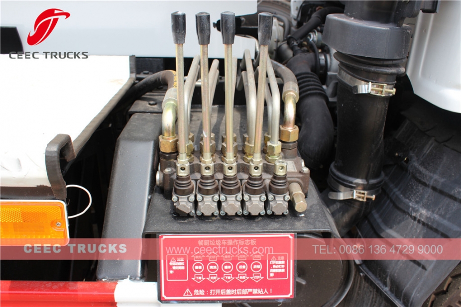 รถบรรทุกขยะครัว อีซูซุ 4,000 ลิตร