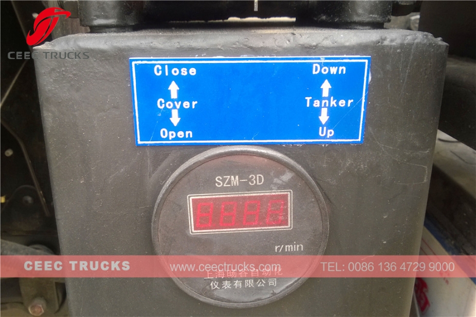 รถบรรทุกถังพักน้ำเสียอีซูซุ 8,000 ลิตร