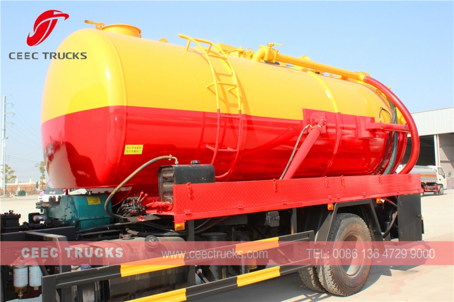 เครื่องกำจัดส้วมซึม Dongfeng 10,000L