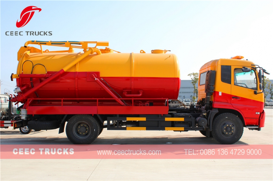 เครื่องกำจัดส้วมซึม Dongfeng 10,000L