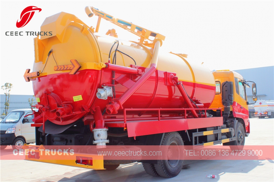 เครื่องกำจัดส้วมซึม Dongfeng 10,000L