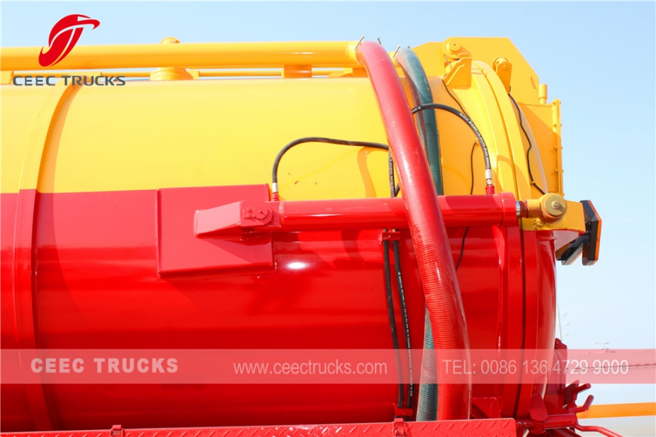 เครื่องกำจัดส้วมซึม Dongfeng 10,000L