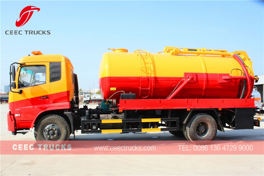 เครื่องกำจัดส้วมซึม Dongfeng 10,000L