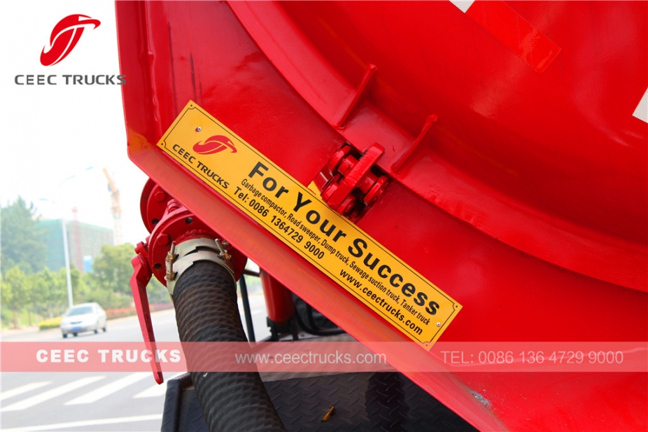 รถบรรทุกถังเก็บส้วม FAW 18CBM