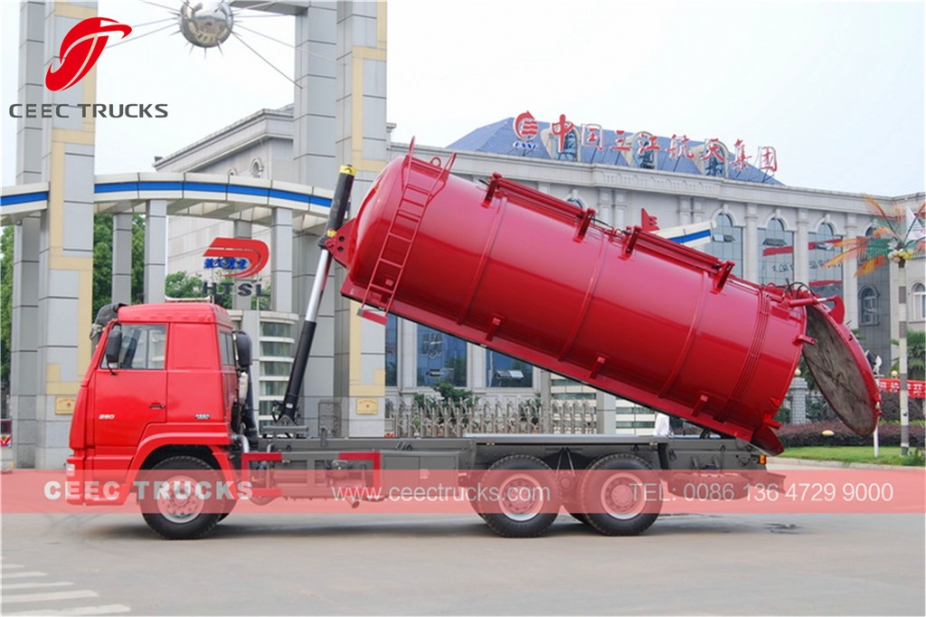 ขายรถบรรทุกเก็บส้วม HOWO 18CBM