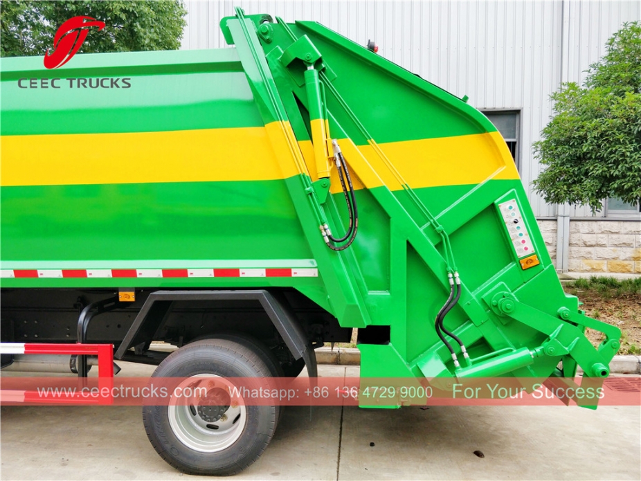 รถบรรทุกบดอัด HOWO 8cbm RHD