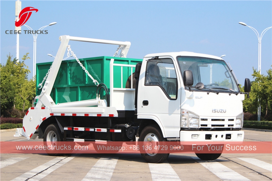รถบรรทุกขยะแขนสวิง ISUZU 4CBM