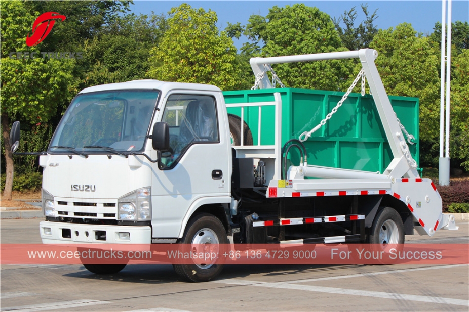 รถบรรทุกขยะแขนสวิง ISUZU 4CBM