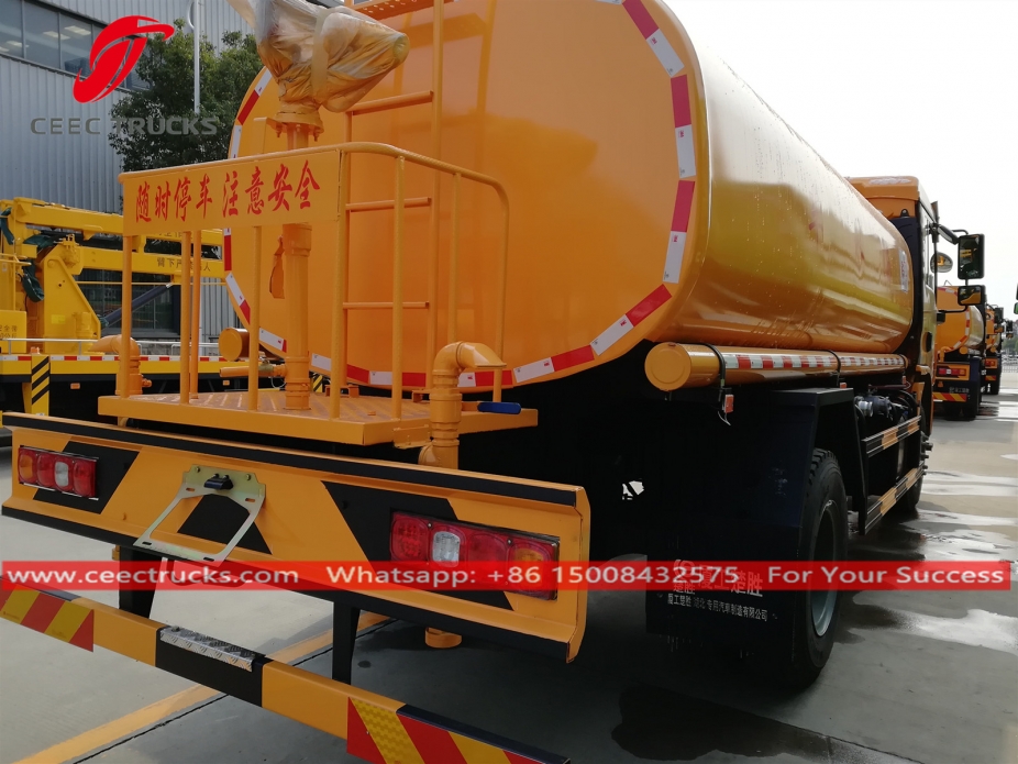 รถบรรทุกน้ำ SHACMAN 11 CBM