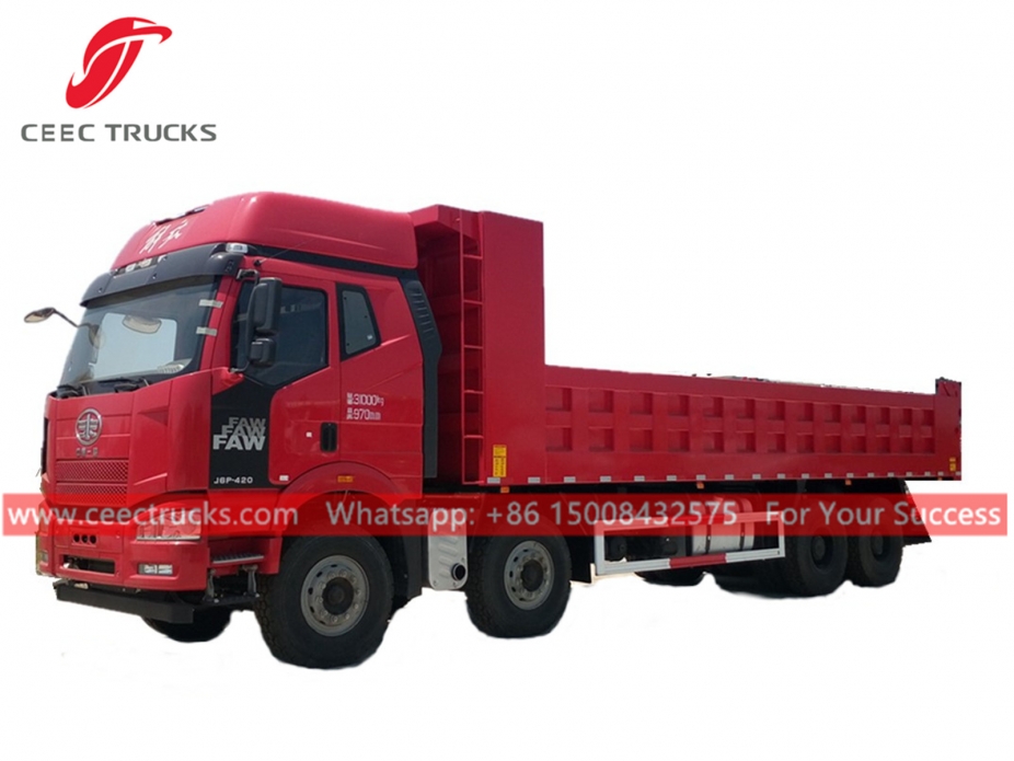 รถบรรทุกดัมพ์ 8x4 FAW