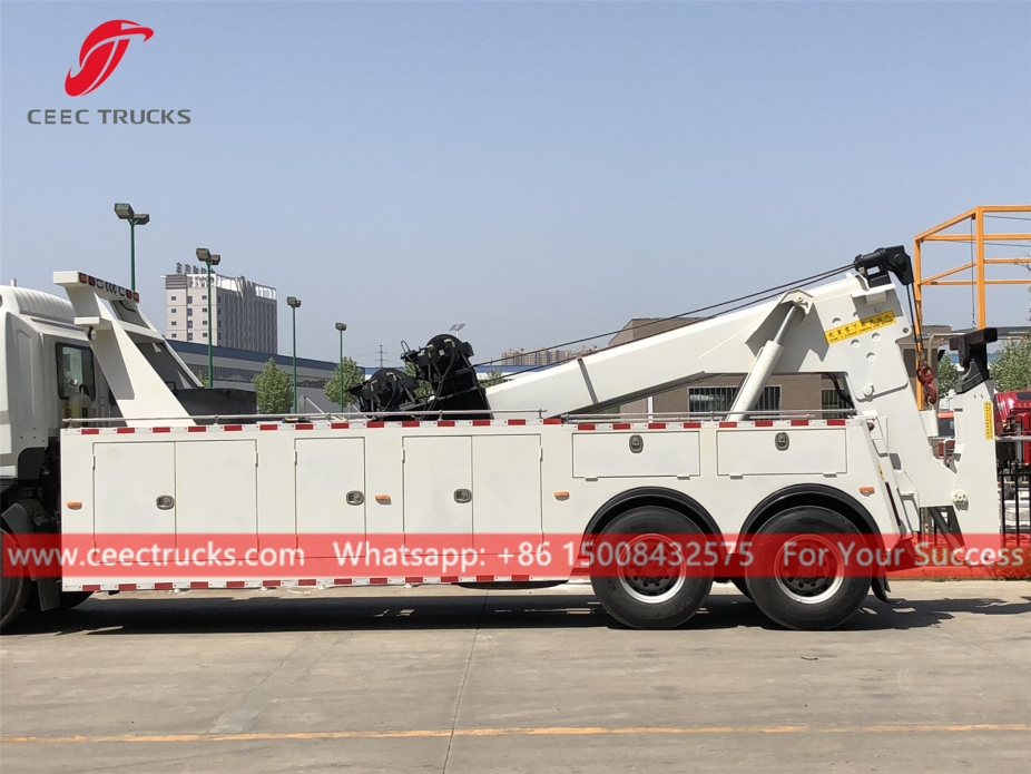 รถบรรทุกกู้ภัยทางถนนผสม 16 ตัน JAC